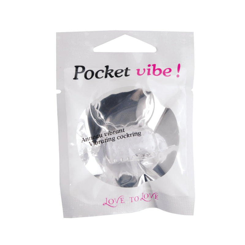 Anneau vibrant - Pocket Vibe - Blanc - Love to Love