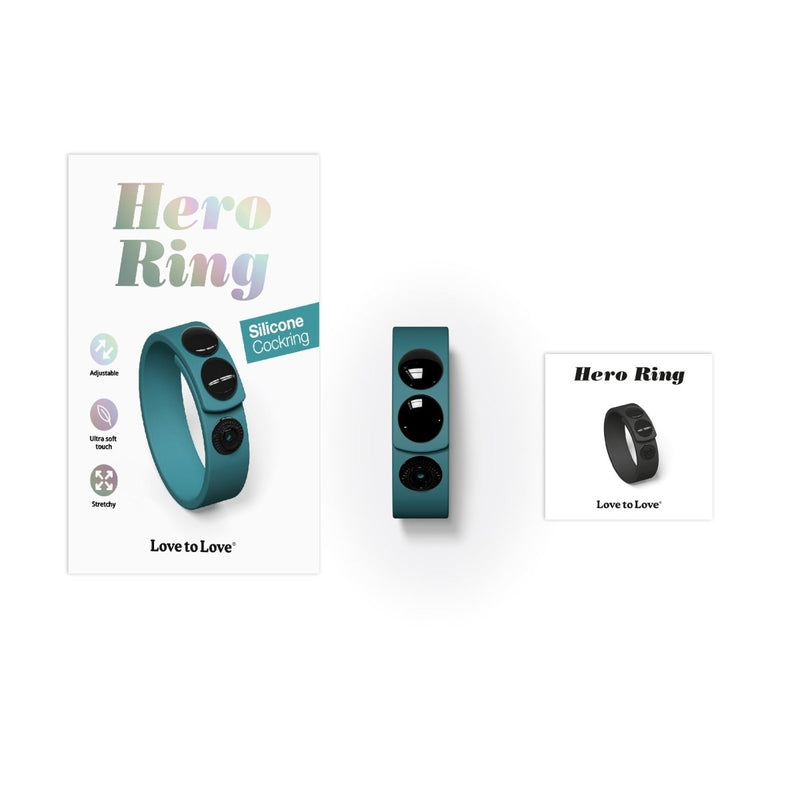 Cockring - Hero Ring - Teal me - Love to Love