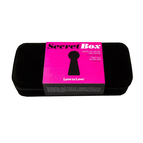 Etui de rangement - Secret Box - Noir - Love to Love