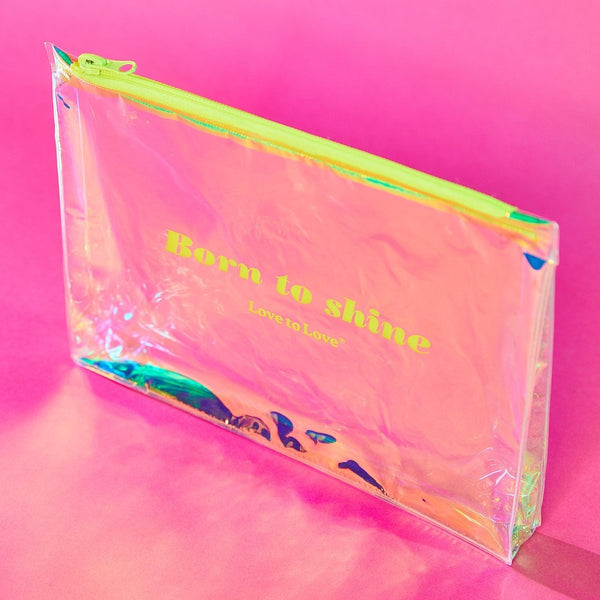 Pochette Holographique - Acid Yellow - Love to Love