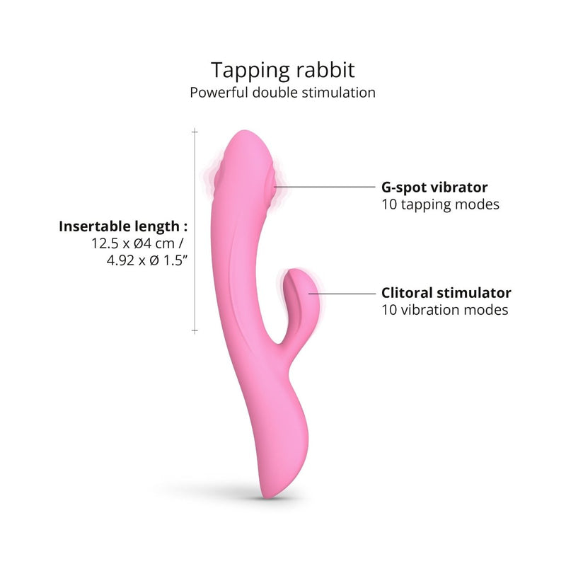Vibromasseur & Stimulateur - Bunny & Clyde - Pink Passion - Love to Love
